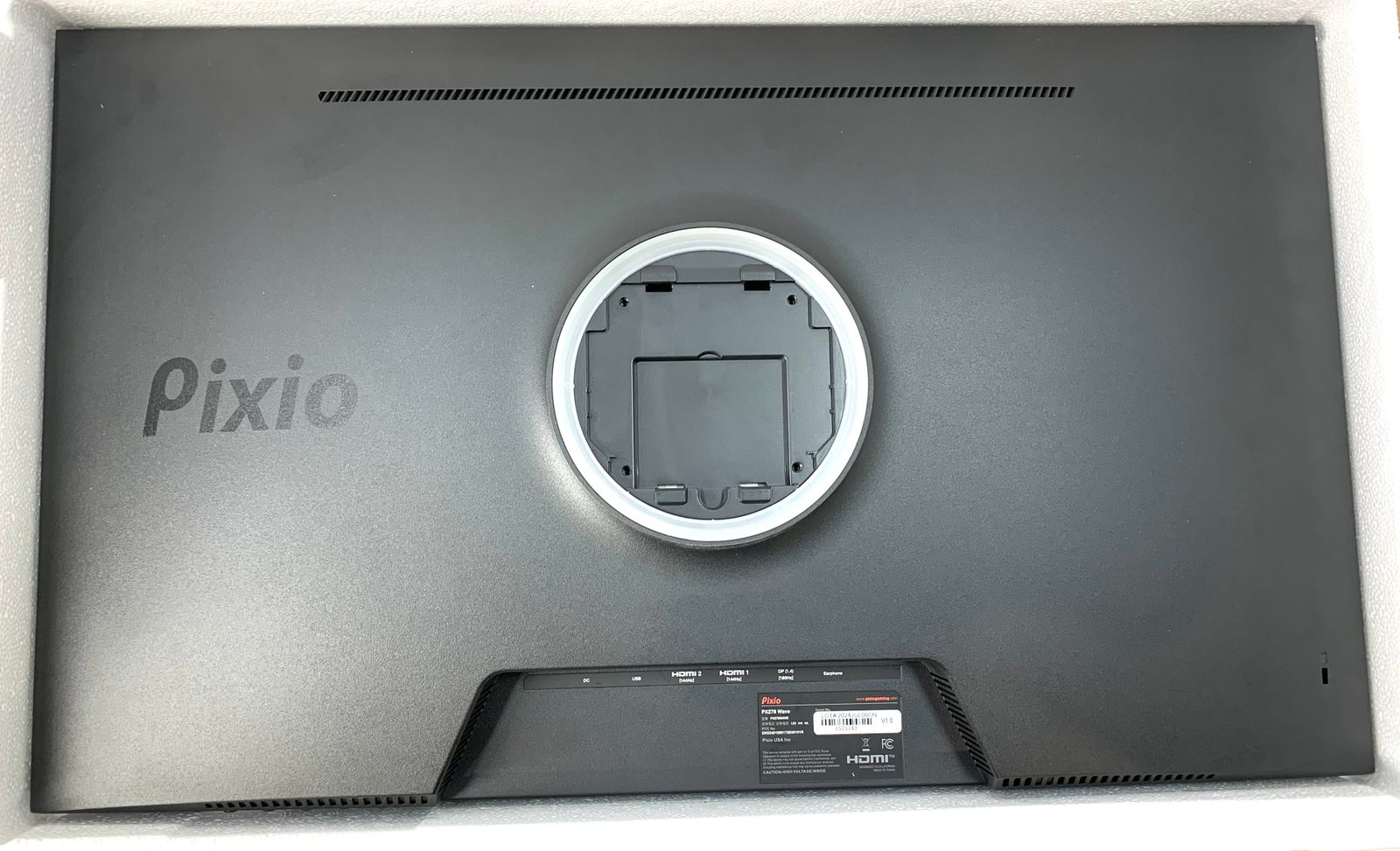 ジャンク　ゲーミングモニター JAPANNEXT、最大165Hzリフレッシュレート対応の27型WQHD