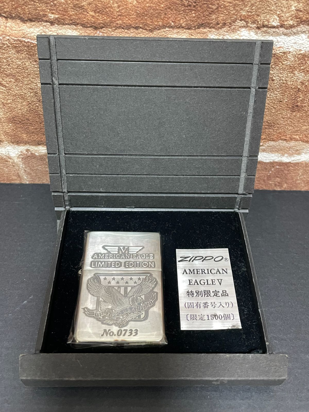 未開封 Zippo ジッポー ライター 喫煙具 AMERICAN EAGLE アメリカン 