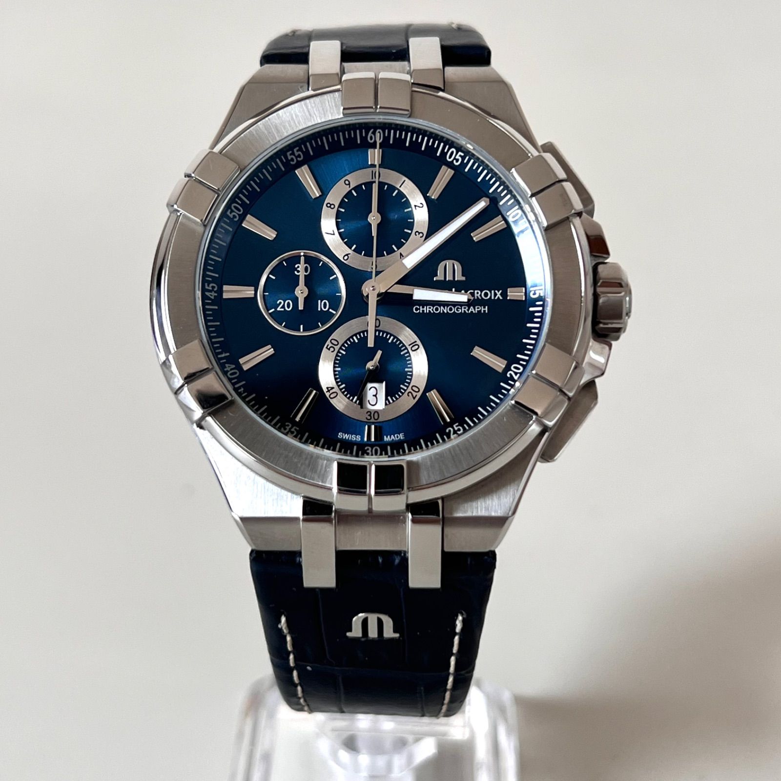 モーリス・ラクロア AI1018-SS001-120-1 アイコン・クロノグラフ