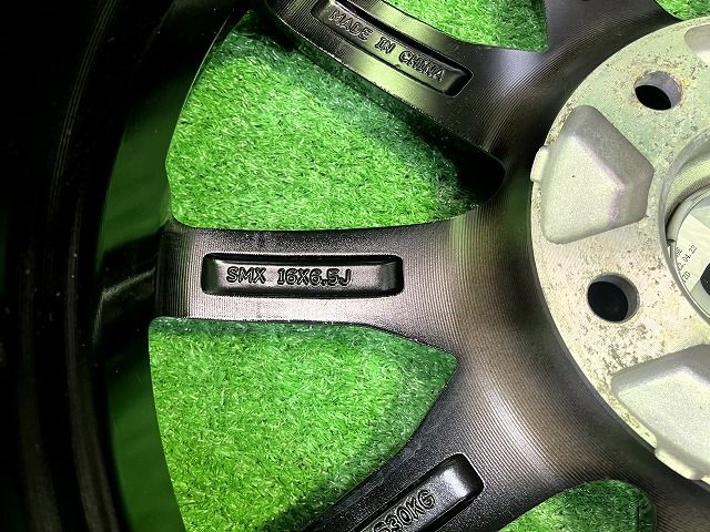 珍しい 社外 ヒューマンライン 16ｲﾝﾁ 6.5J 5穴 4本 114.3 53