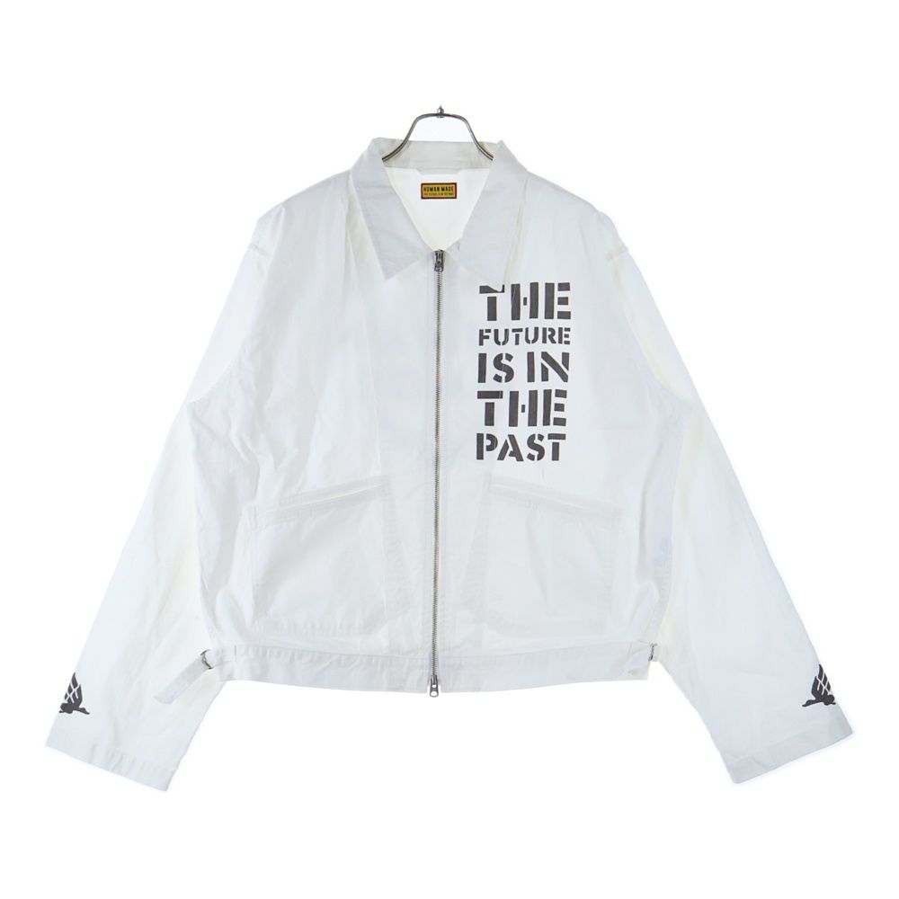 HUMAN MADE ヒューマンメイド NAVAL JACKET ナヴァル ジップアップワークジャケット ホワイト HM29JK018