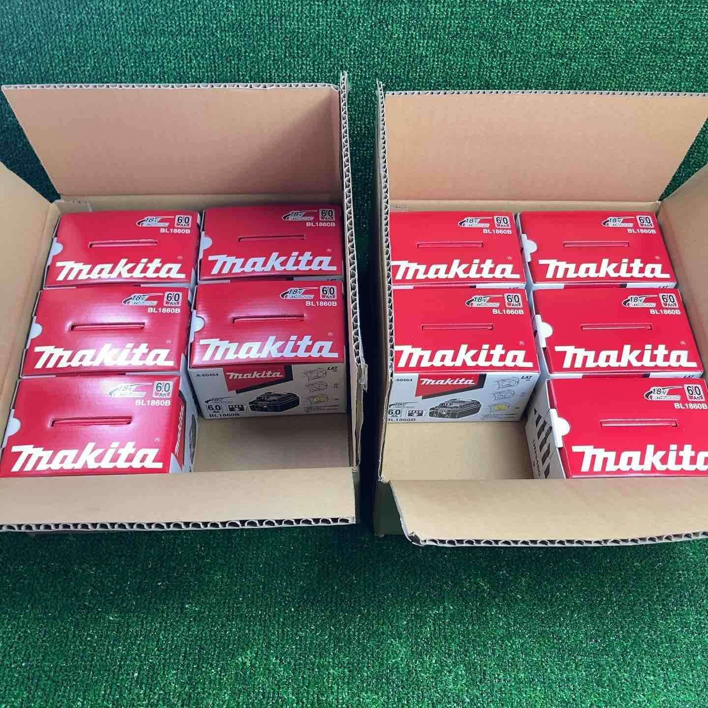 マキタ makita リチウムイオンバッテリー 18V 6.0Ah BL1860B 10個セット 川崎店