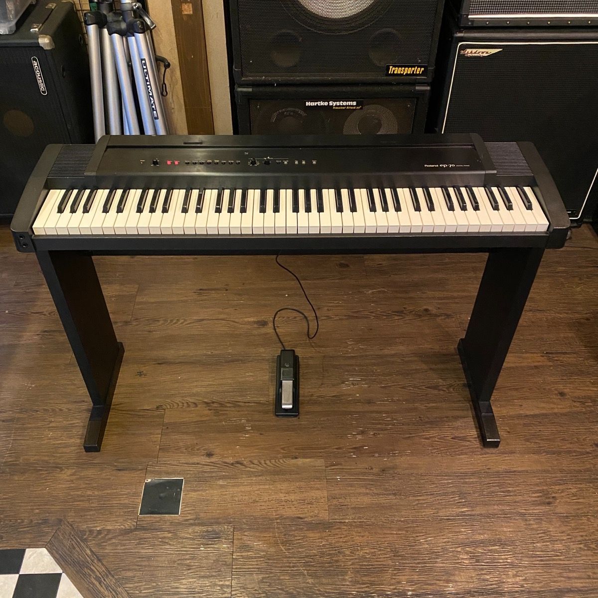 Roland 電子ピアノ 76鍵盤 ブラウン 電子ピアノ Roland