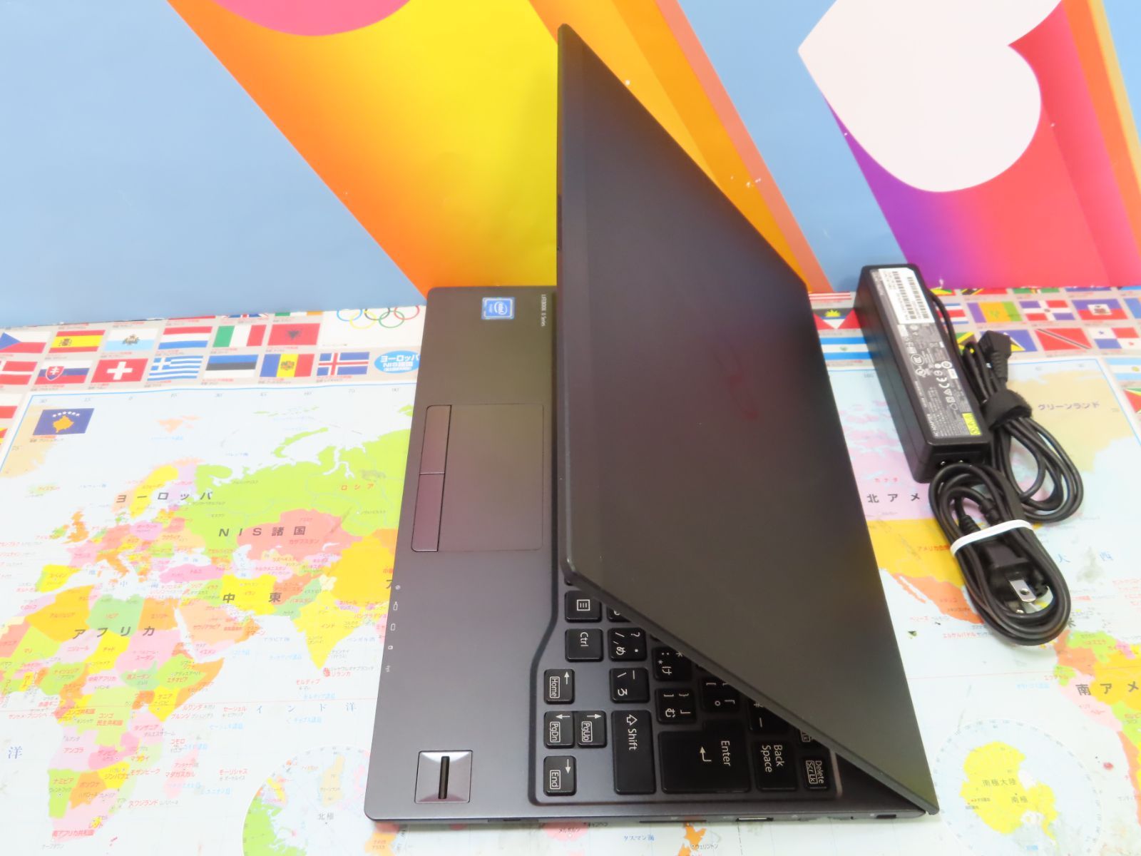 富士通 LIFEBOOK U938/S 超軽量799g 薄型ノートPC 美品 - ノートPC