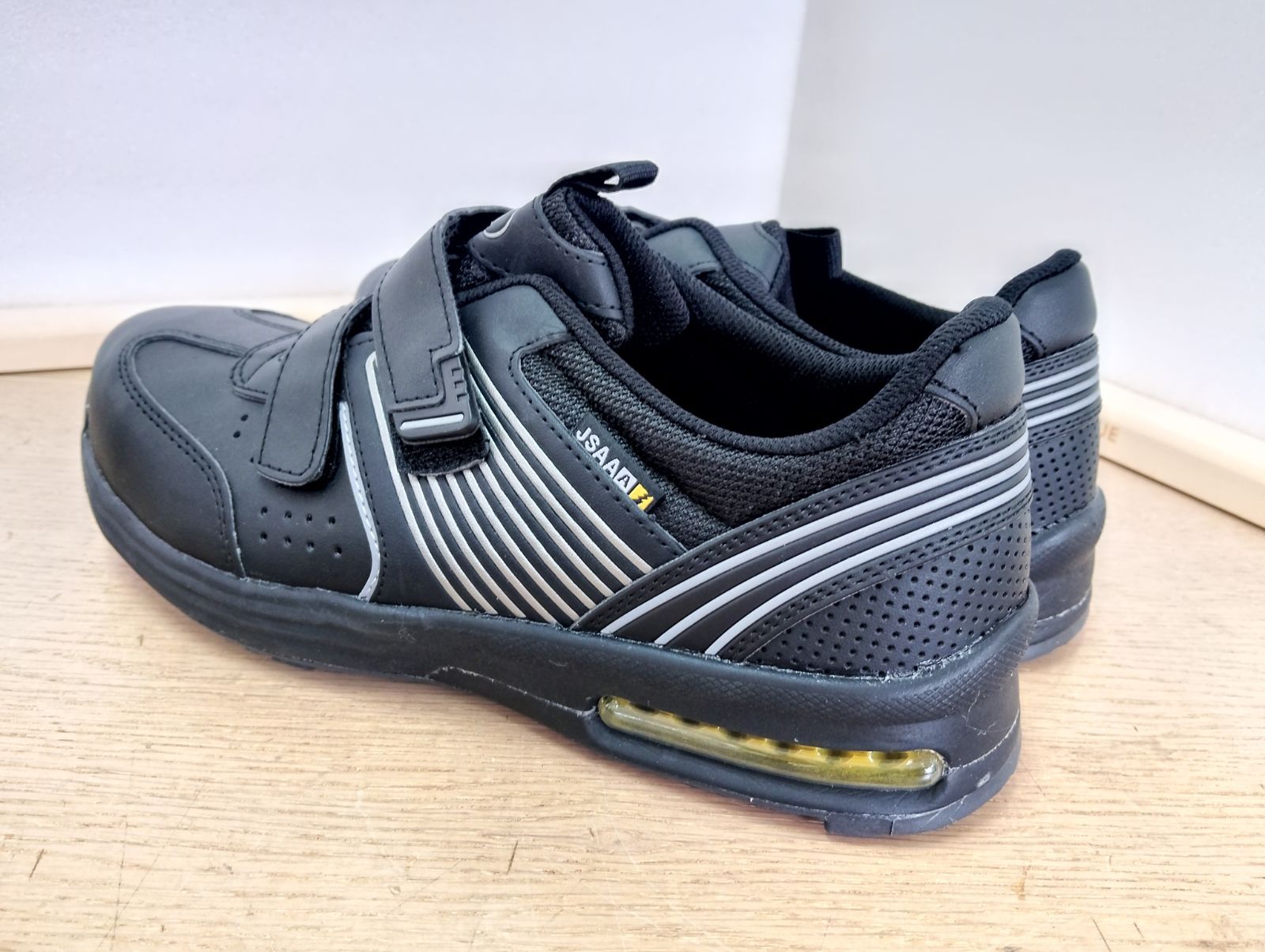 ミドリ安全 安全靴 SLA805S 26.5 EEEネイビー 先芯入り静電スニーカー ワークプラス エア JPSA規格 A種 JIS T8103 短靴 運輸業 建設業 現場 MIDORI ANZEN ISA-805 安全靴 ネイビー 26.5 EEE ミドリ安全 静電作業