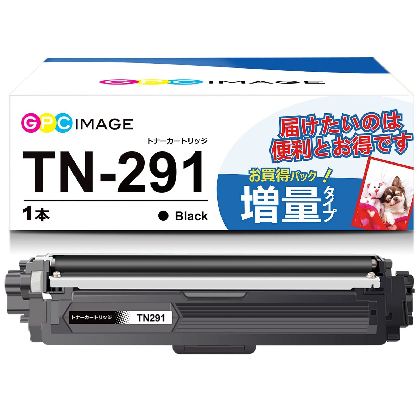 新着商品】GPC Image 互換トナーカートリッジブラック TN-291BK 1本 大