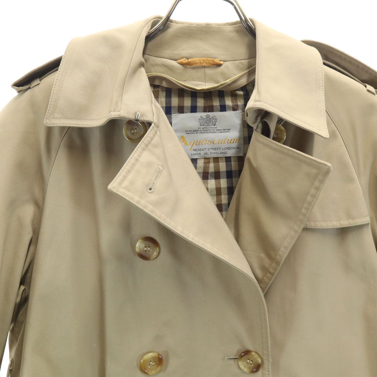 Aquascutum アクアスキュータム 80s ヴィンテージ AQUA5 トレンチ