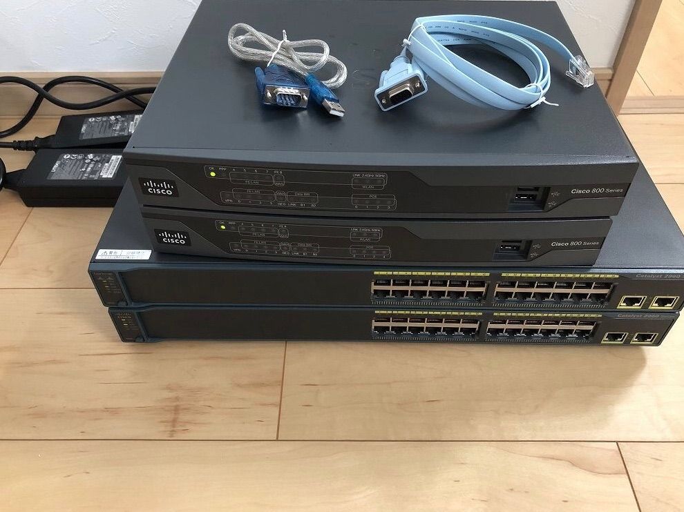 【CCNA,CCNP】Cisco891F、892FSP、Catalyst2960 CCNA,CCNP】Cisco891F、892FSP、Catalyst2960 （CCNA、CCNP】1台
