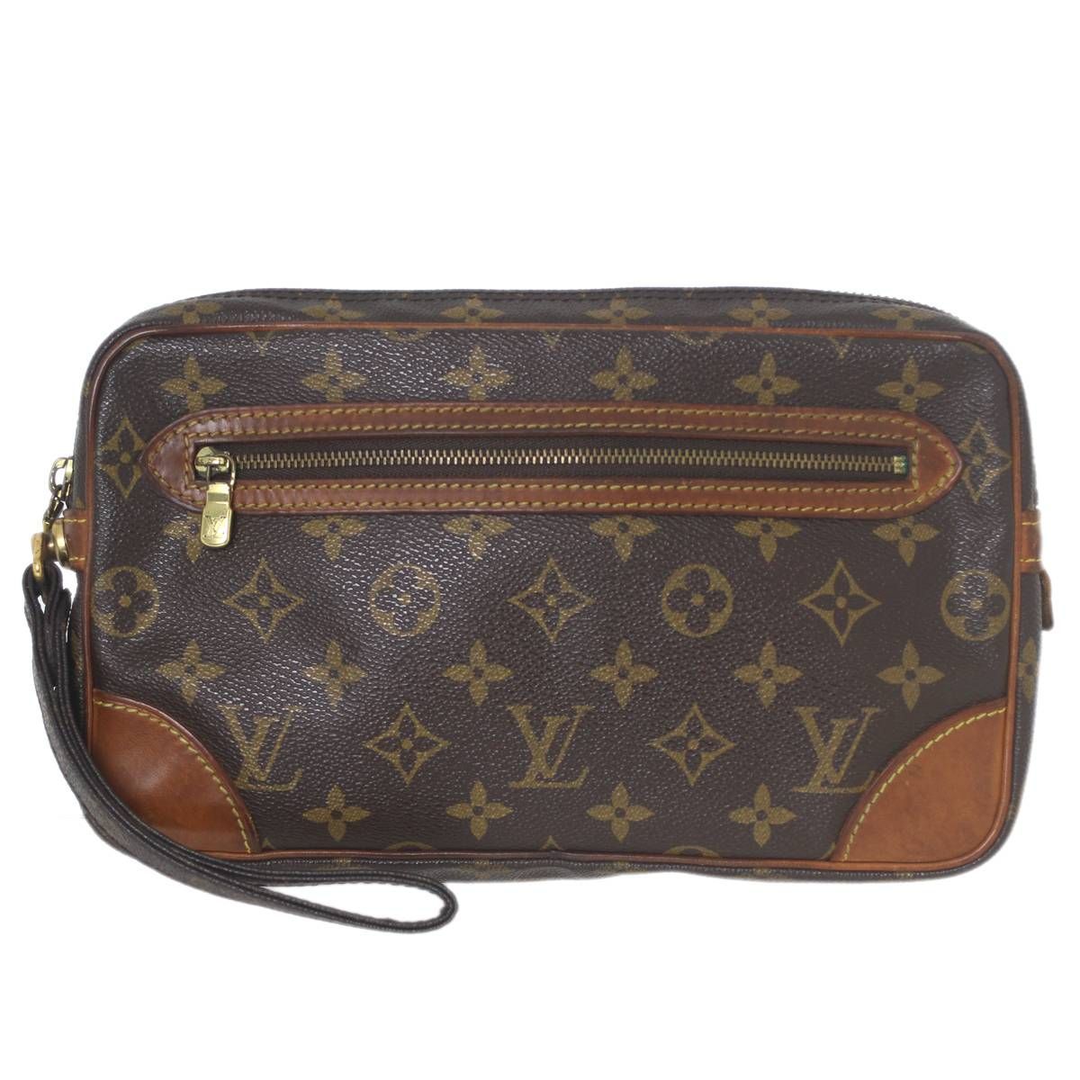 LOUIS VUITTON ルイヴィトン マルリー ドラゴンヌ セカンドバッグ モノグラム ブラウン M51825 SL0958 NO Cランク
