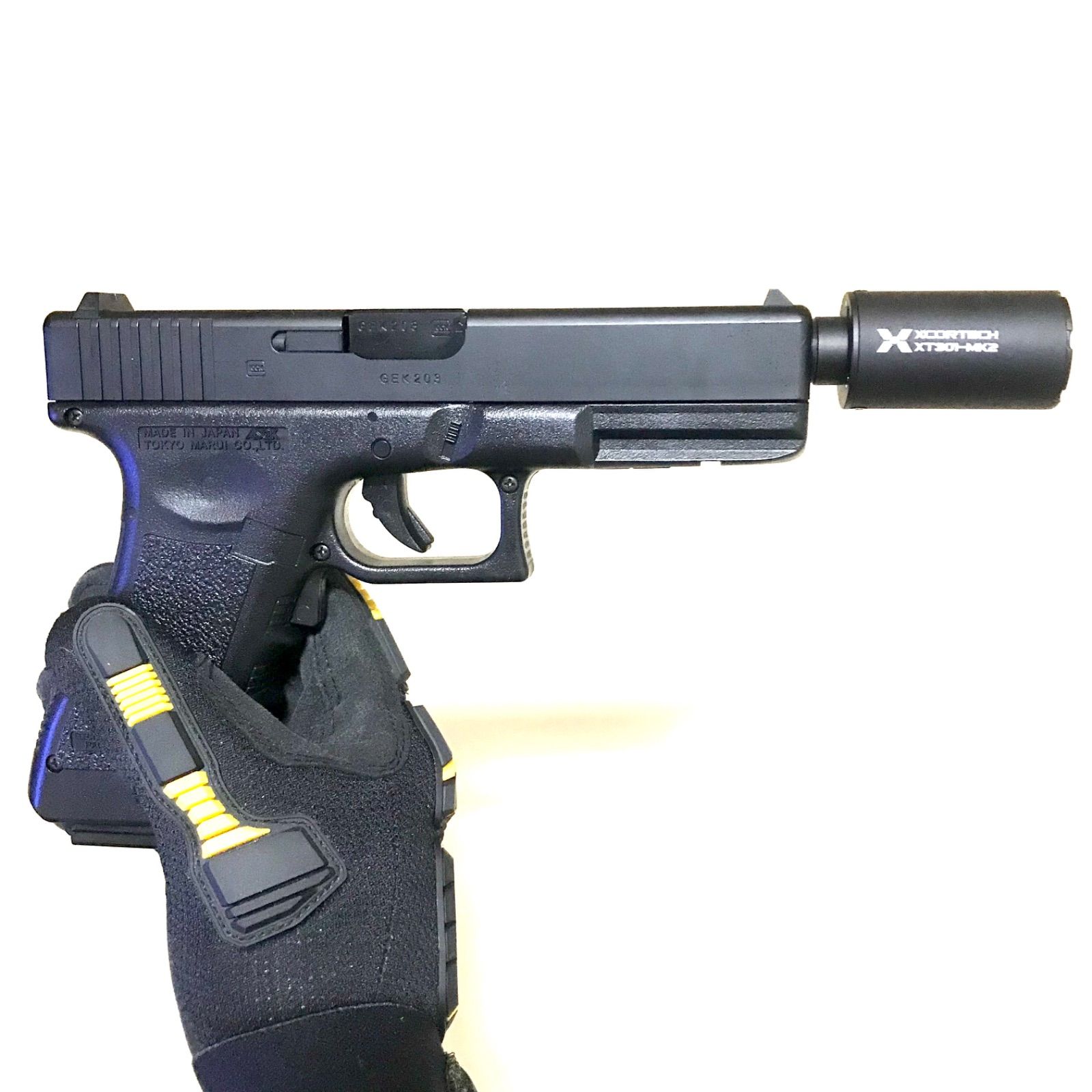 マルイ　G18C グロック18C 電動ブローバック　カスタム　サイレンサーアダプ 東京マルイ G18C グロック18C 電動ブローバック カスタム品