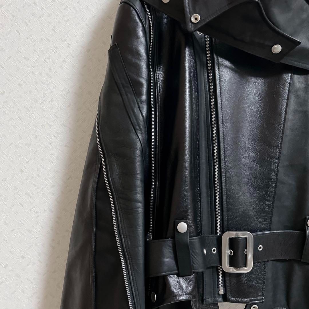 JUNYA WATANABE ジュンヤワタナベ 2022AW ライダースジャケット レザー