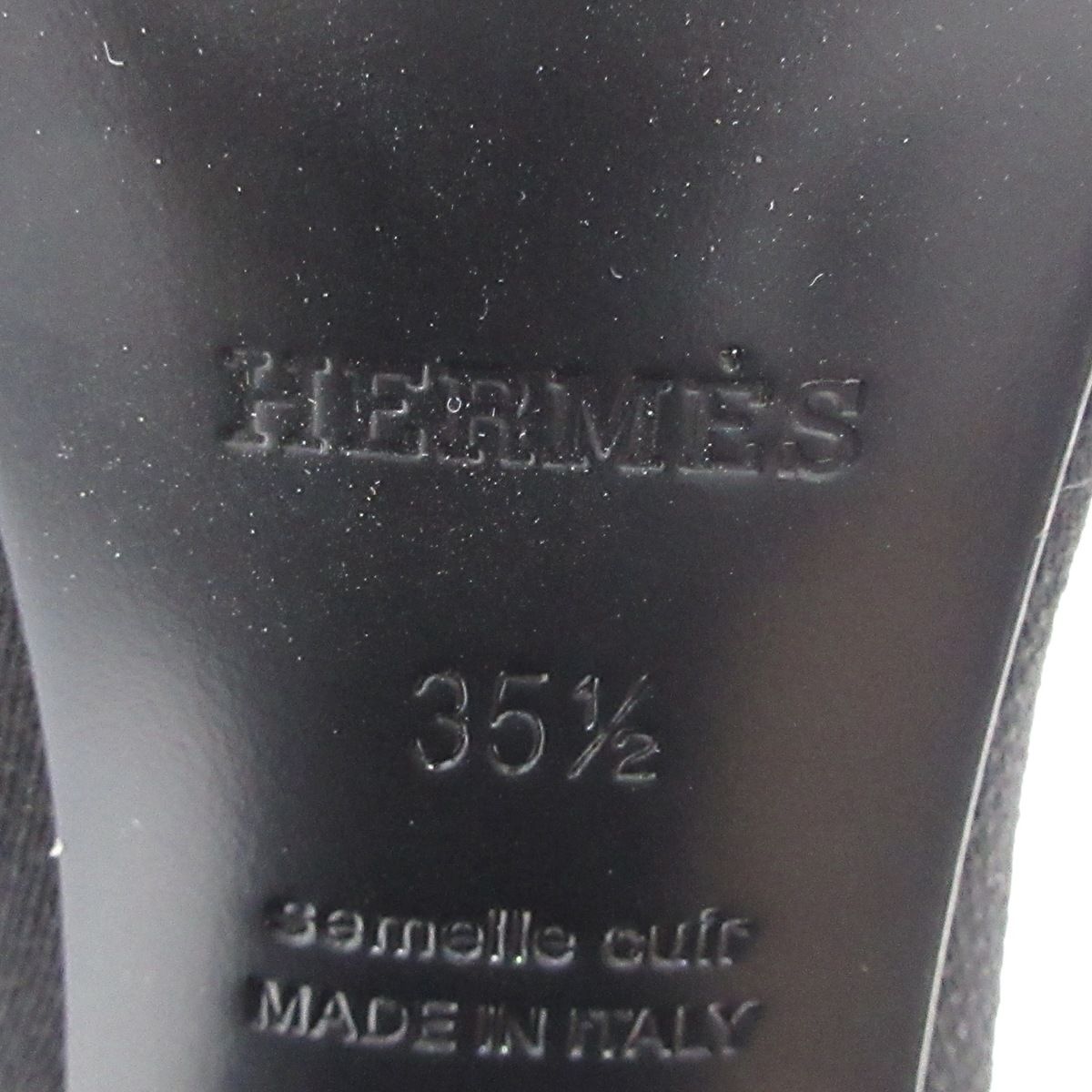 【良品】✨HERMES エルメス 22cm イネス エスパドリーユ 黒 レザー Photos by brand_hermes · August 19, 2025