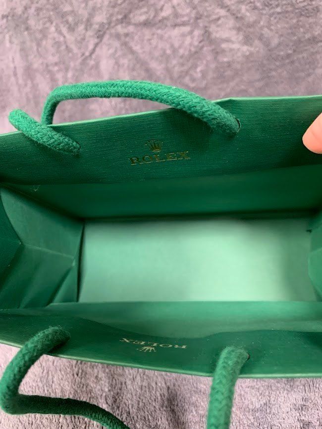 ☆ ROLEX ロレックス 時計携帯用ケース 紙袋 非売品 - メルカリ