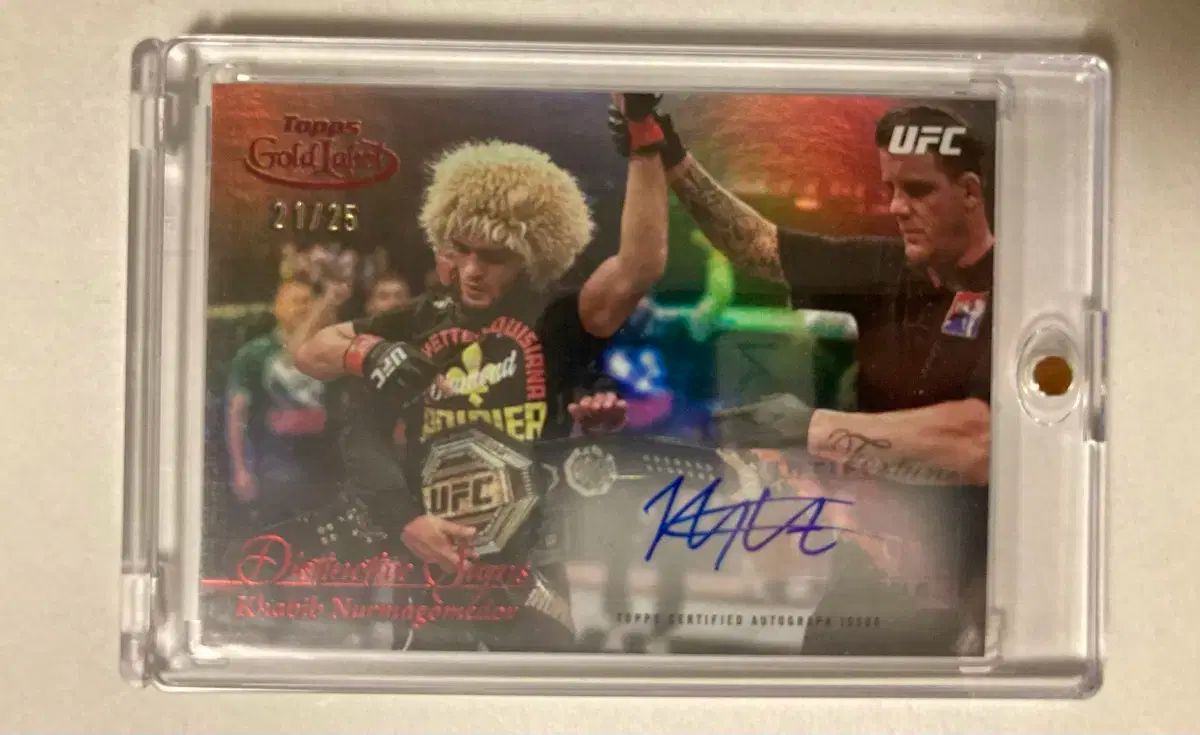 UFC ドンラス ハビブ・ヌルマゴメドフ サインカード psa9 - メルカリ