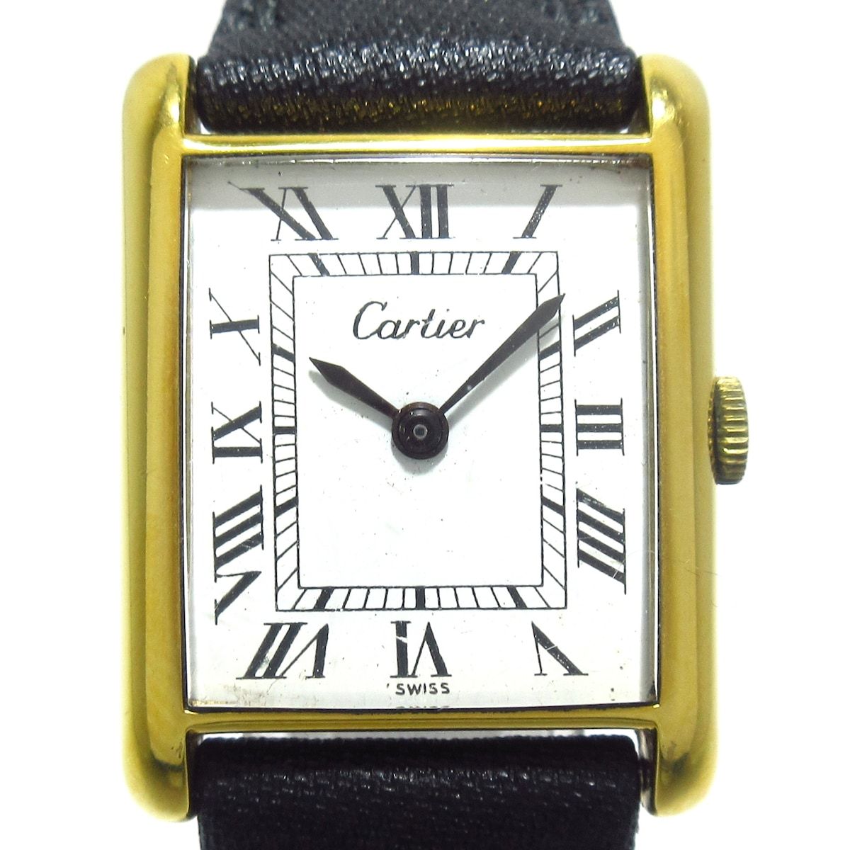 Cartier(カルティエ) 腕時計 マストタンク レディース 18K GOLD ...