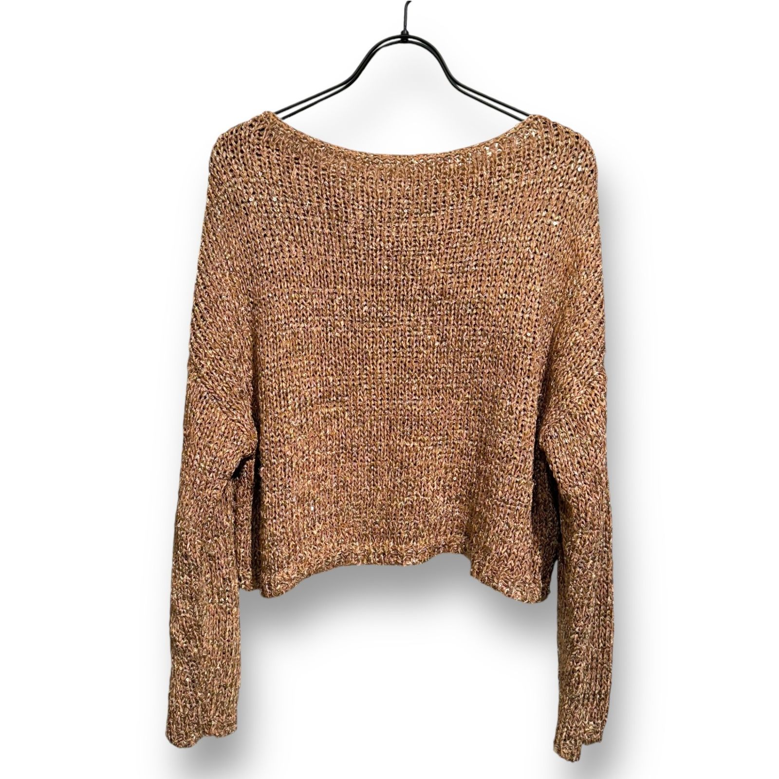 VERMEIL par iena (ヴェルメイユパーイエナ) Vis スパンコールニット  