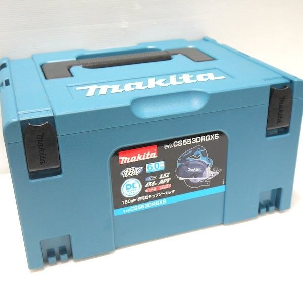 マキタ makita 150mm 充電式チップソーカッタ CS553DRGXS ♥ 18V 6.0Ah コードレス 金属カッター 切断機 電動工具 ≡DT6562