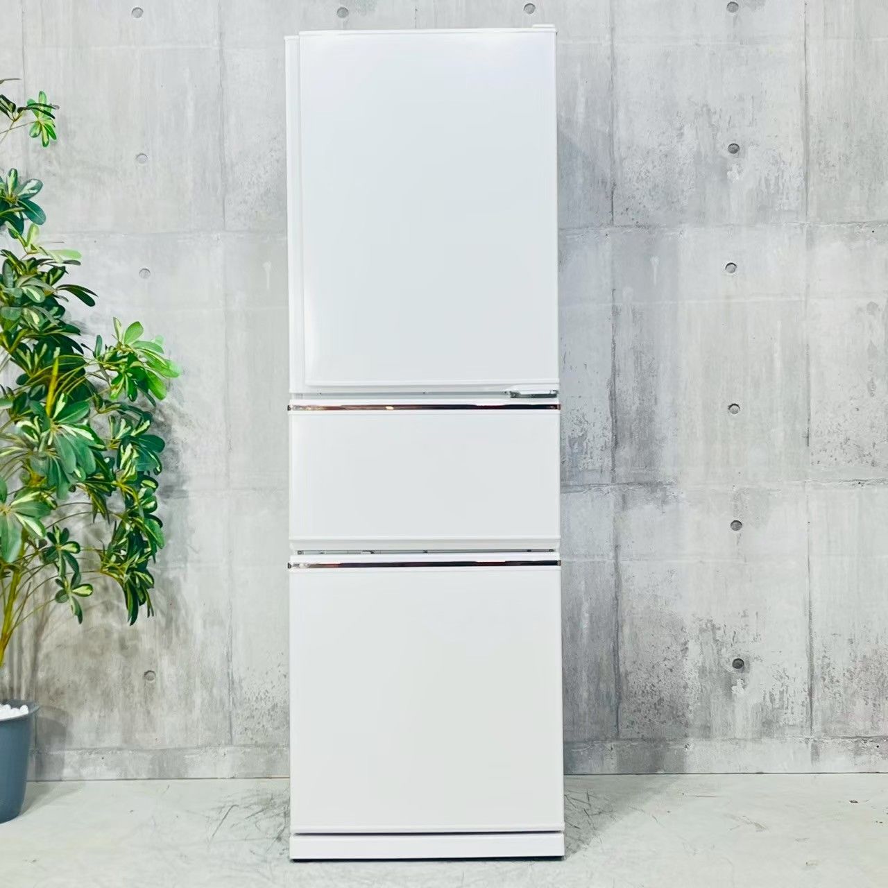 ️MITSUBISHI a4151 3ドア冷蔵庫 272L 2019年製 15.5 ️