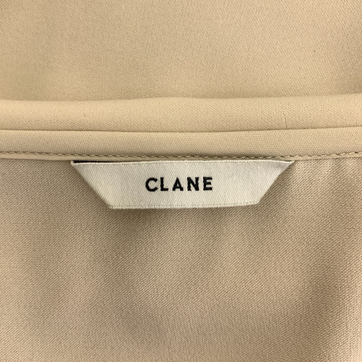 CLANE / クラネ | 2WAY フラットカラー オールインワン | 0 | ベージュ 