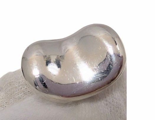 美品 ティファニー ビーンズ カフス ラージ エルサペレッティ シルバー ティファニー カフス ビーンズ エルサ ペレッティ カフリンクス