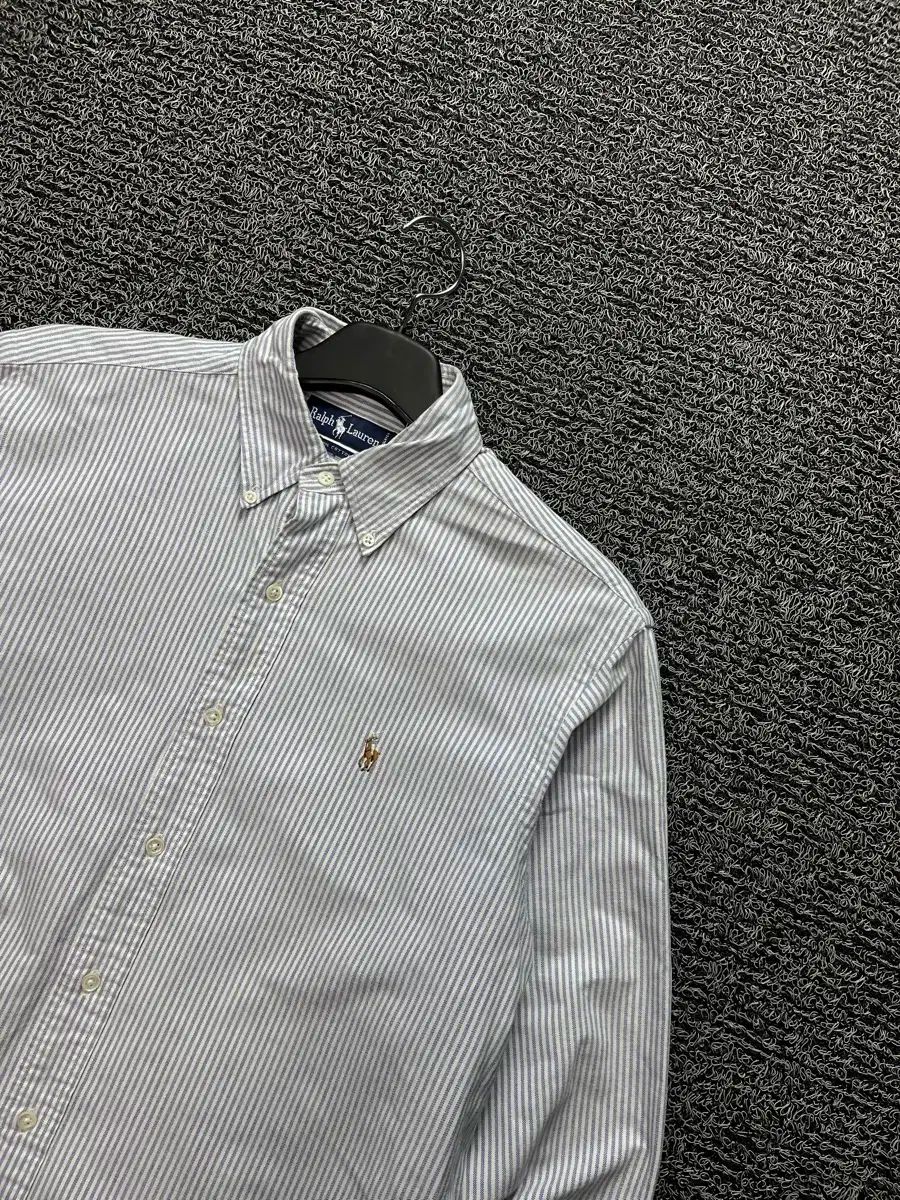 ポロ Ralph Lauren ラルフローレン ポニー ストライプ オックスフォード シャツ