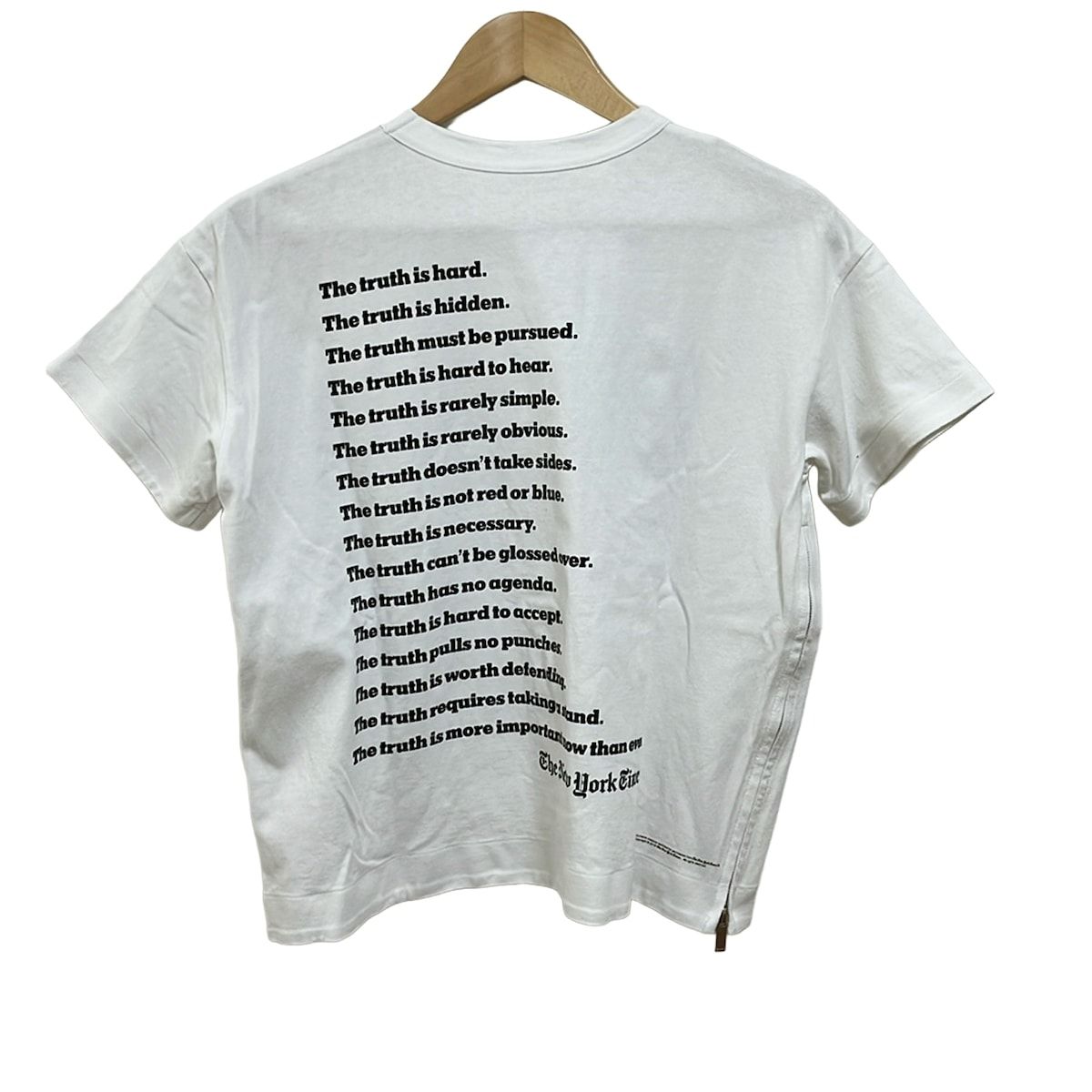 サカイ: カットソー　サイズ1 Sacai(サカイ) 半袖カットソー サイズ1 S レディース - 18-04000
