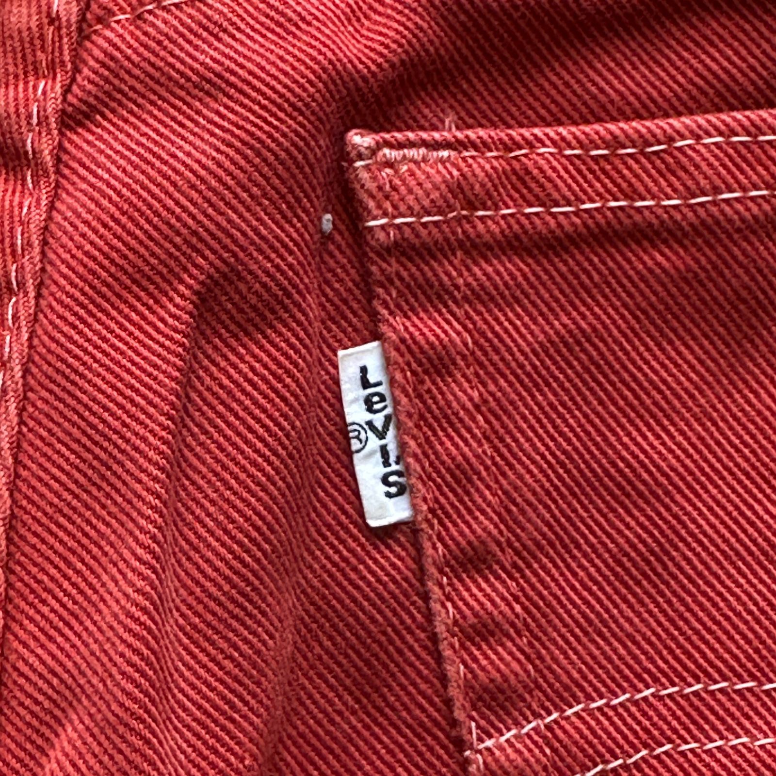 LEVI'S 517-10 90's 日本製J09 レッド ブーツカット デニム