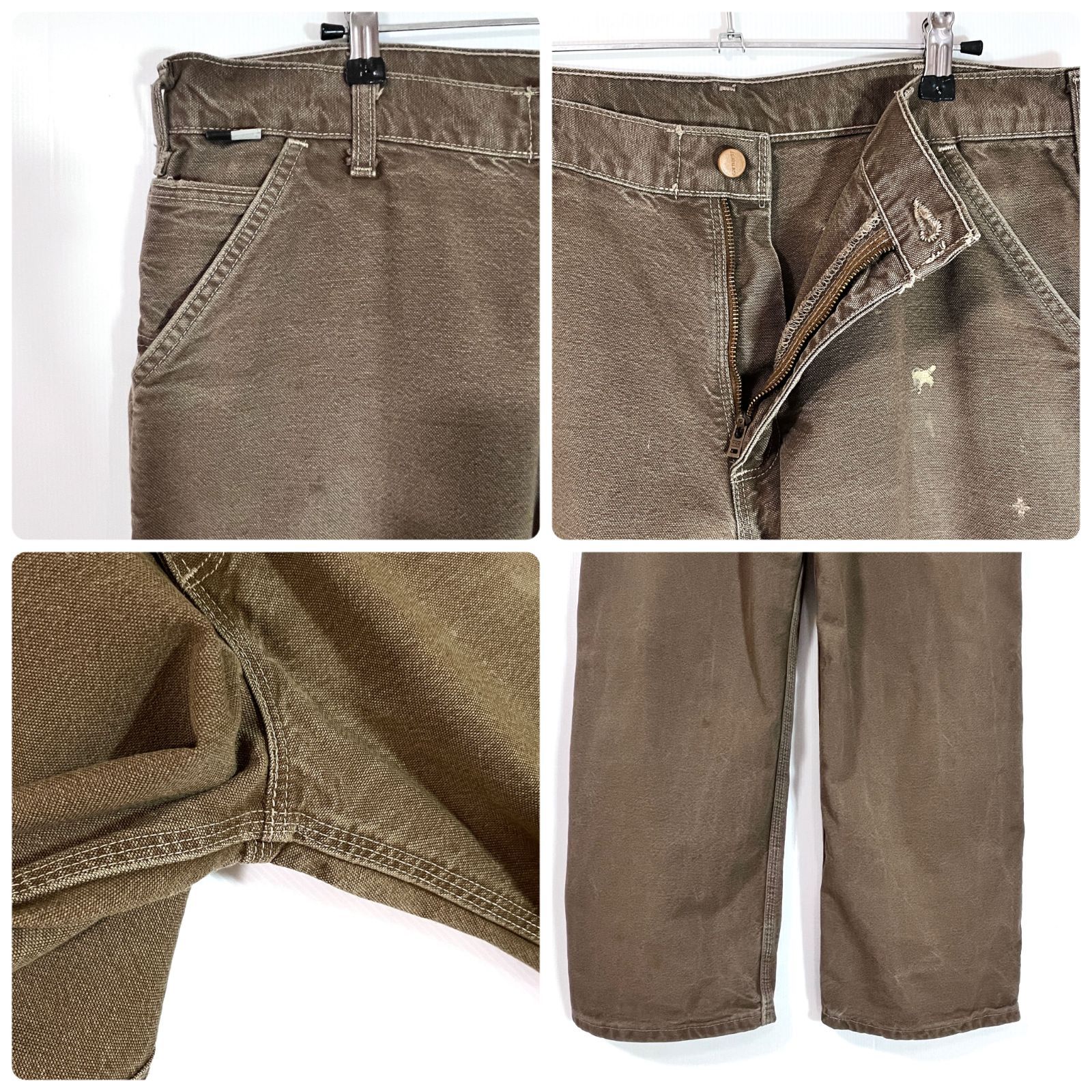 レアカラー Carhartt カーハート ダックペインターパンツ W35 L30 DKB 