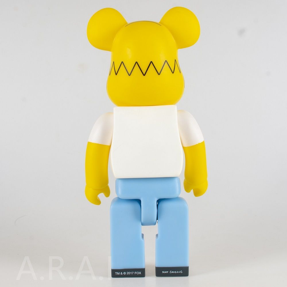 新品未使用】【割引価格】【数量限定】 ベアブリック BE@RBRICK THE SIMPSONS ザ・シンプソンズ 400% 28センチ ホーマー・ シンプソン - メルカリ