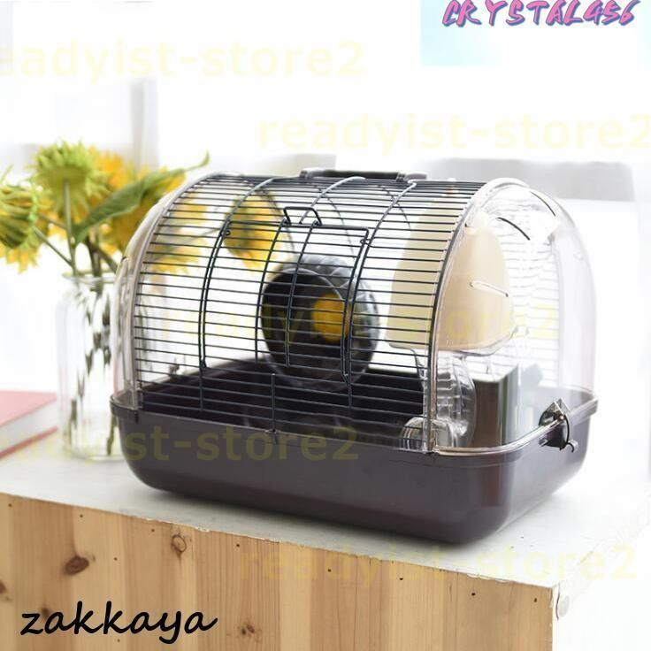 ハムスター　ケージ　新品未使用 新しい未使用 ハムスターケージ ハムスター 小動物ケージ 透明