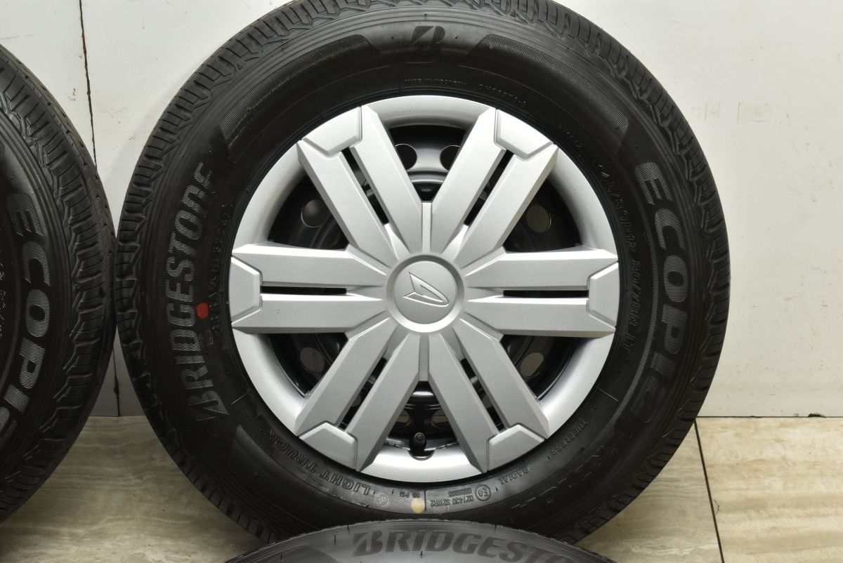 ☆新品未使用品 ブリヂストン 145/80R12LT アトレー純正 4本セット☆ ダイハツ 【2025年製 新車外し品】ダイハツ アトレー 純正 12in