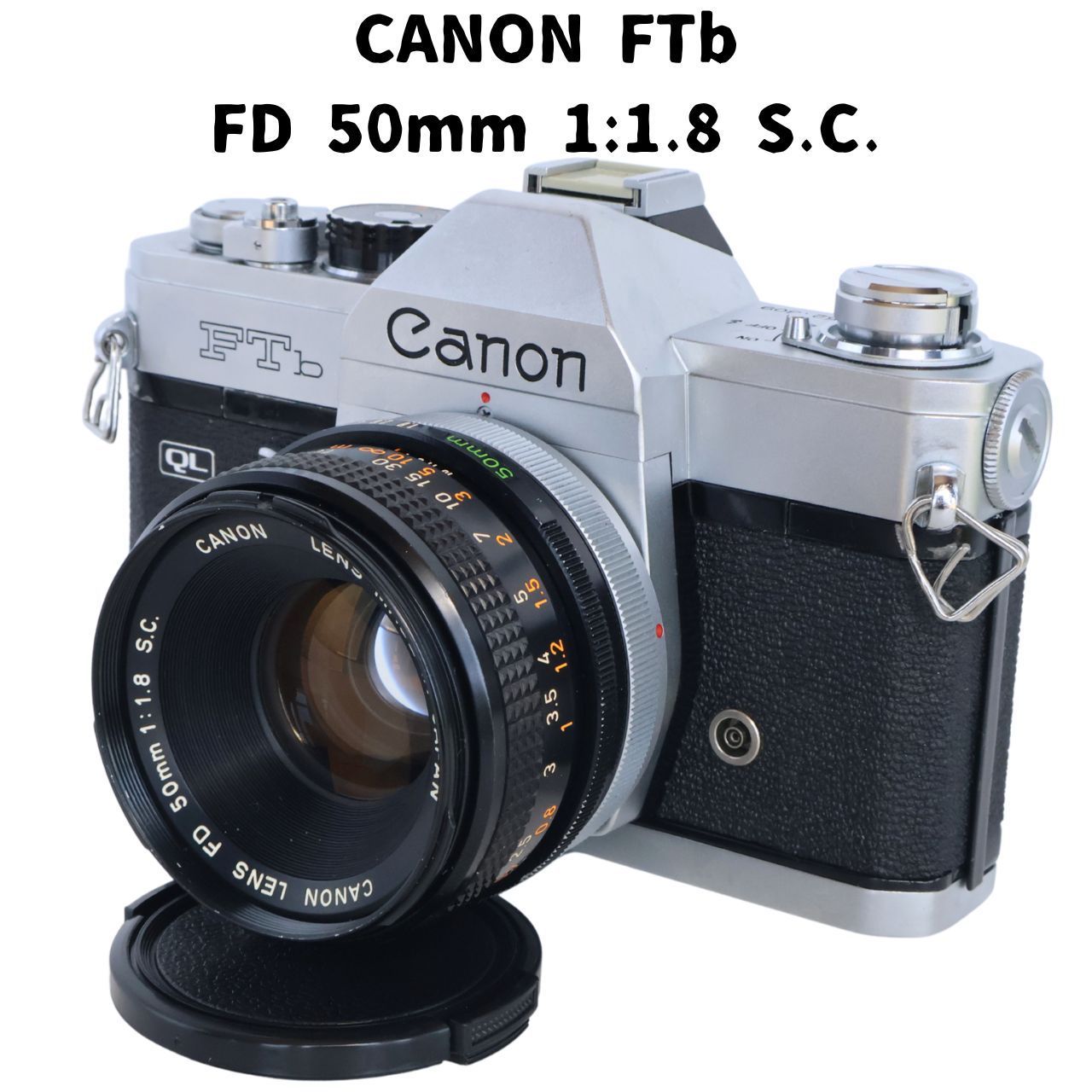 CANON FTb シルバー + FD 50mm 1:1.8 S.C. 整備済 - メルカリ