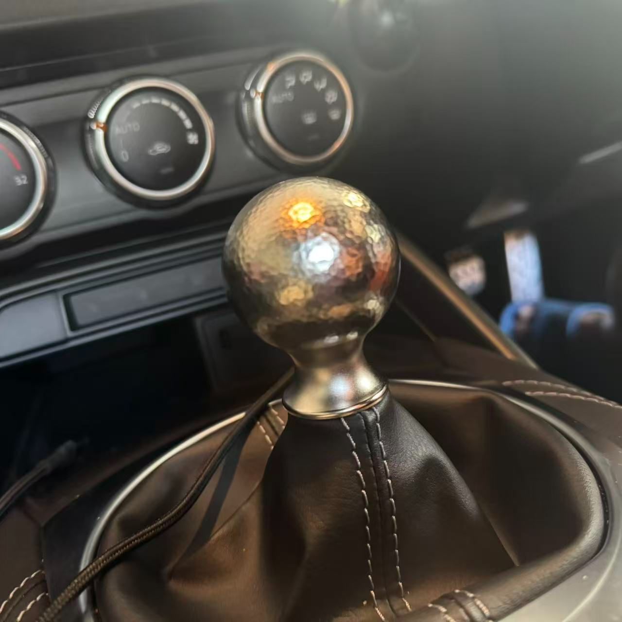 GK FACTORY MAZDA ロードスターND ユーノス MT車対応 カスタム 版 手作り 金属製 シフトノブ 460g 重量感 短ストローク 感 BRIGHTFACE_UK