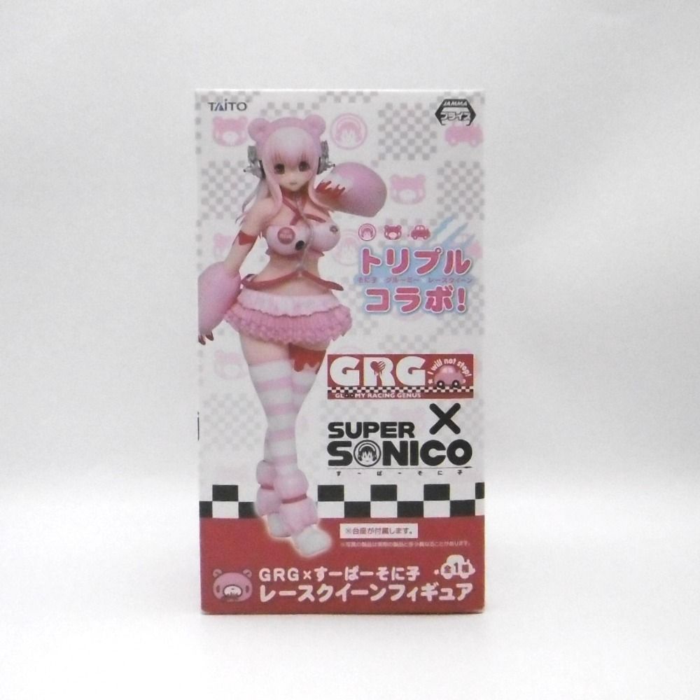 チャックスGP　GRG×すーぱーそに子　レースクイーンフィギュア　未開封 新品 未開封 チャックスGP GRG すーぱーそに子 レースクイーン