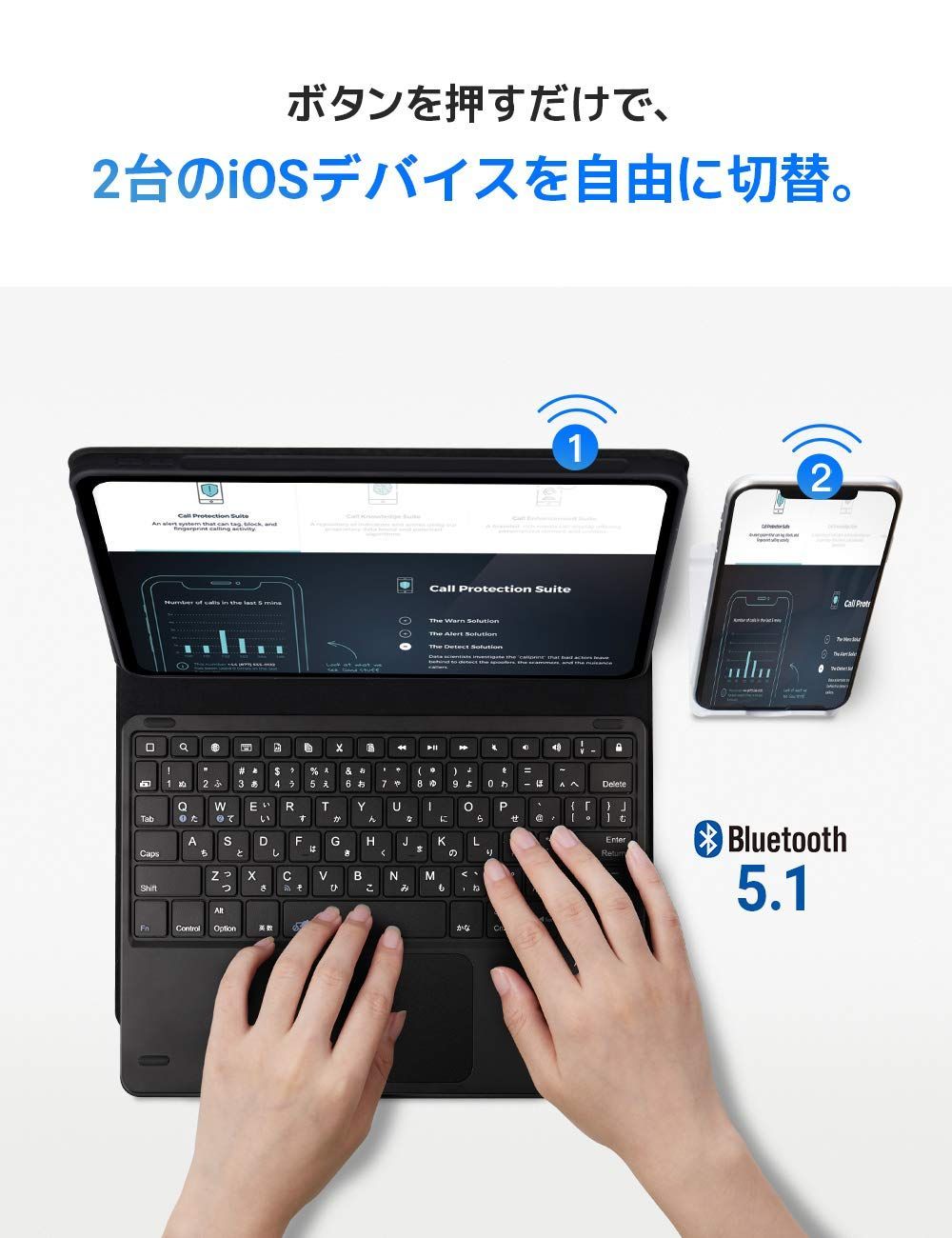 タッチパッド搭載 11インチ