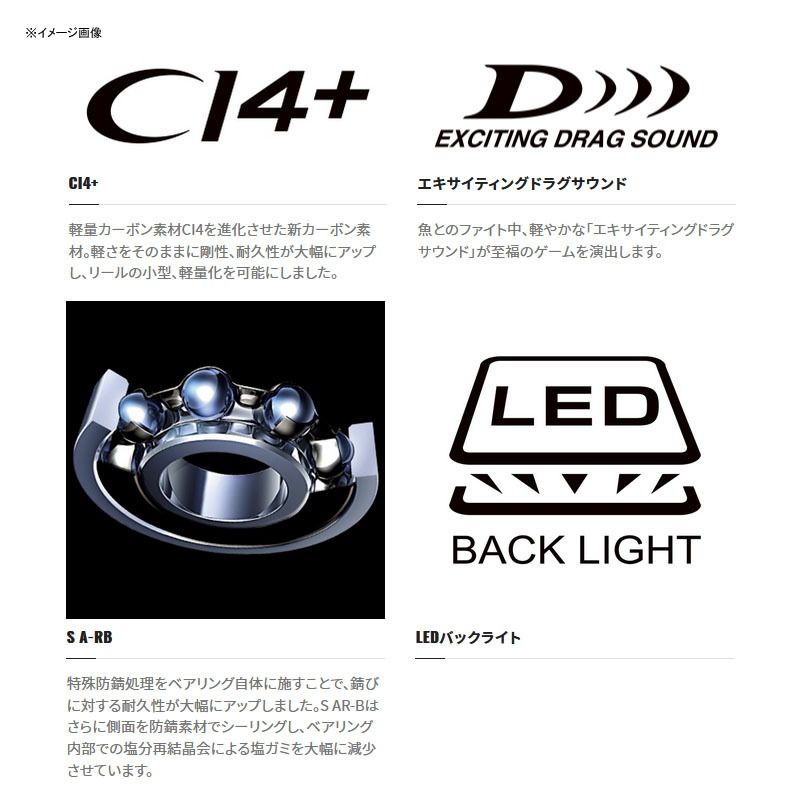 シマノ 21 バルケッタ 101DHHG(左ハンドル) シマノ バルケッタ BB 151DHHG 左 (リール) 価格比較 - 価格.com