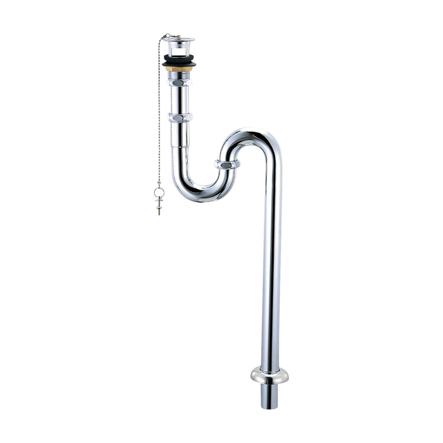 カクダイ 横穴つきSトラップ 25 9453 A