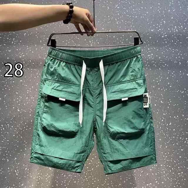 [28]秋冬 コーデ メンズ  服 シンプル ファッション オシャレ 大人 かっこいい 大きいサイズ ストリート 紳士服  薄手 カジュアル パンツ 速乾 ワークウェア ビーチ 五分丈