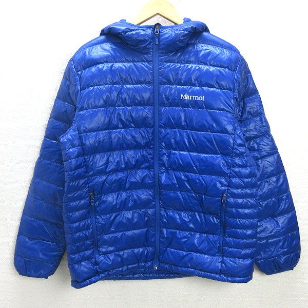 Marmot ダウンジャケット 青