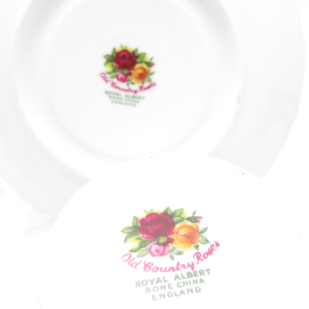 ROYAL ALBERT ロイヤルアルバート オールドカントリーローズ カップ＆ソーサー 4客 セット ティー コーヒー 薔薇 SM2712B4 