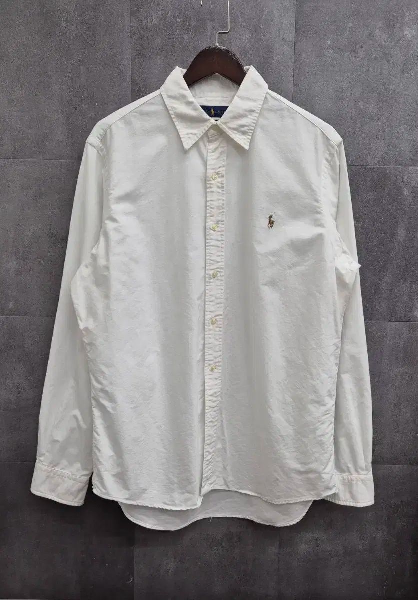 PoloRalphLauren クラシックフィット コットン 白 シャツ L