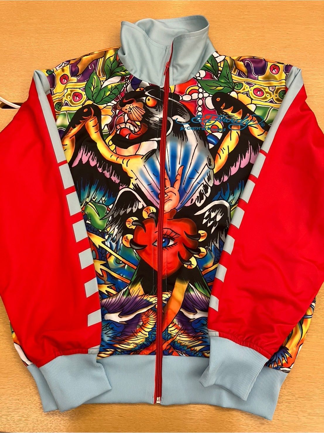 Ed Hardy トラックジャケット Ed Hardy ジャージ EdHardyトラックジャケット メンズ