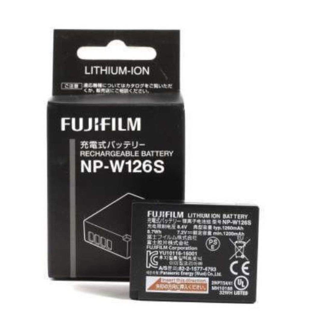 FUJIFILM 富士フイルム NP-W126S デジタルカメラ用バッテリー 2個セット