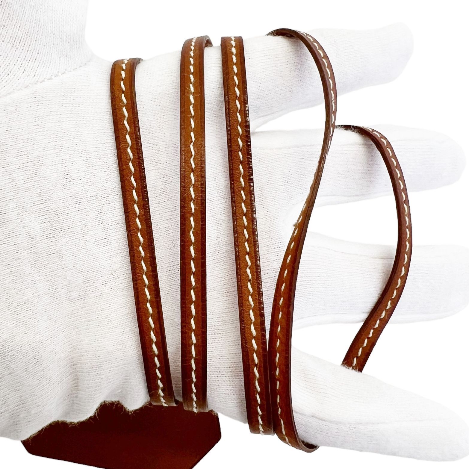 HERMES エルメス クロシェットキーリング □B刻印 - メルカリ