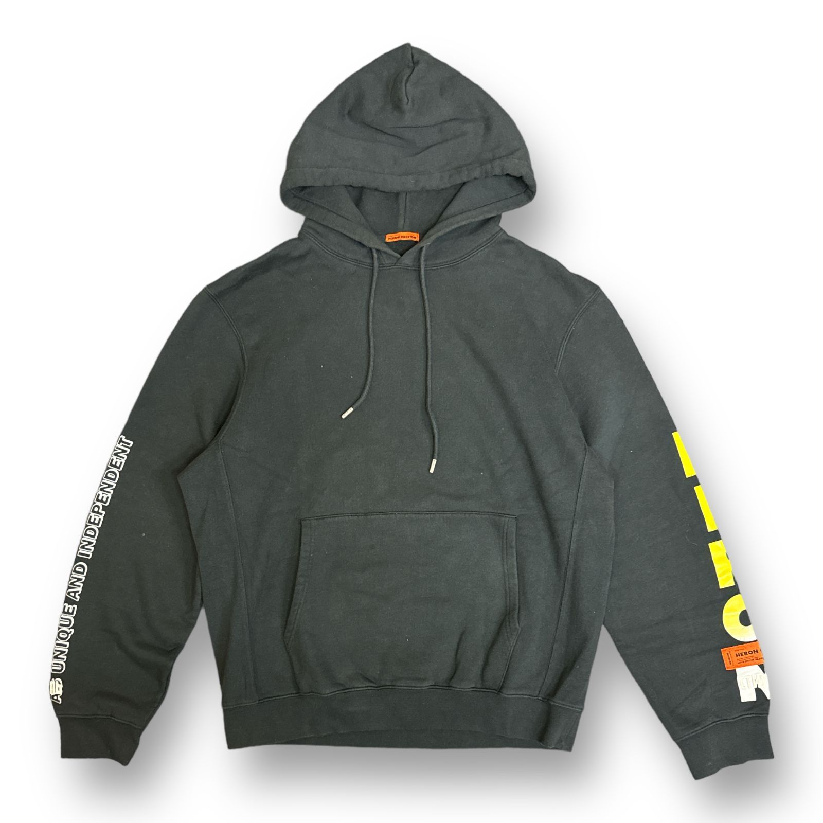 国内正規 HERON PRESTON フレイム スカル スウェット フーディ