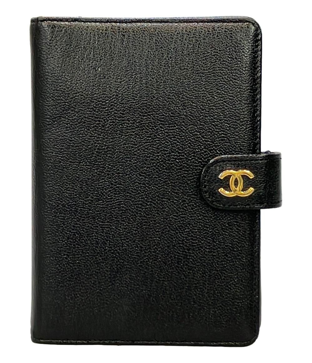 シャネル 手帳カバー ゴールド金具 7番台 レディース メンズ CHANEL