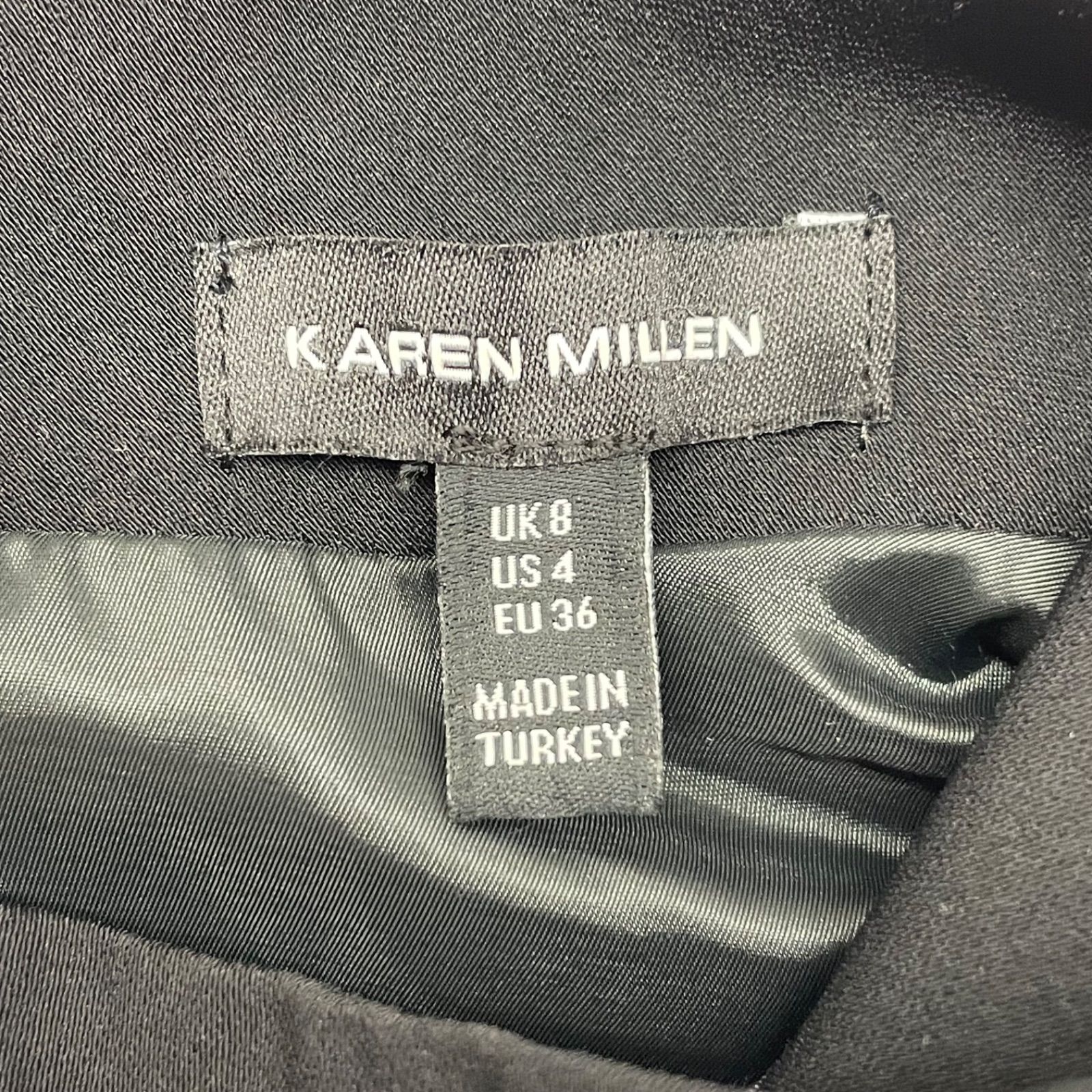 KAREN MILLEN カレンミレン ノースリーブワンピース ロングワンピース 
