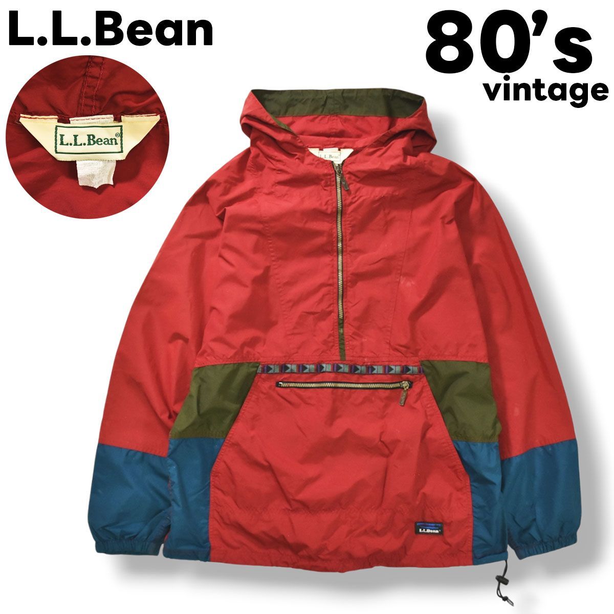 極美品 90s L.L.Bean Primaloft アノラック Sサイズ 【公式通販】