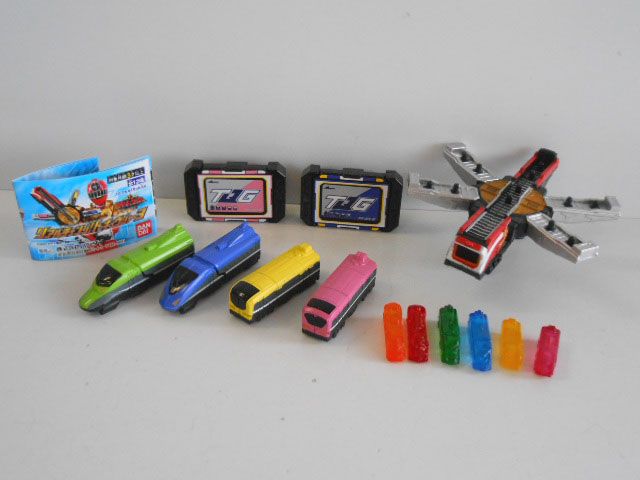 ♯Kjw01KO 烈車戦隊トッキュウジャー リアルチェンジ3全8種 ガチャポン ♯Kjw01KO烈車戦隊トッキュウジャーリアルチェンジ3全8種