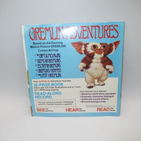 1984年☆80's☆GREMLiNS☆グレムリン☆STORY BOOK 2☆絵本☆レコード